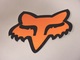 tarra - Fox Foxhead 4" - musta/oranssi