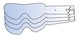 Scott - Works tear-offs 10kpl repärit + hihnanappi "80-sarja"