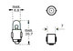 polttimo - 6v 1,2w Ba 7s