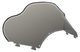 tuulisuoja - savu ( 41cm ) - Arctic Cat