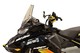 Tuulilasi Powermadd - Ski-Doo Gen4 Keskikorkea 20", Kirkas/Mustalla grafiikalla