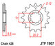 ketjuratas etu ( JT 1907 ) - 14z