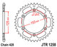ketjuratas taka ( JTR 1258 ) 54z