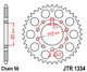ketjuratas taka ( JTR 1334 ) 43z