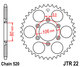 ketjuratas taka ( JTR 22 ) 45z