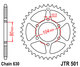 ketjuratas taka ( JTR 501 ) 34z
