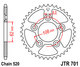 ketjuratas taka ( JTR 701 ) 39z