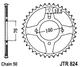 ketjuratas taka ( JTR 824 ) 40z