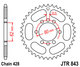 ketjuratas taka ( JTR 843 ) 49z