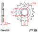 ketjuratas etu ( JT 326 ) 14z