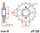 ketjuratas etu ( JT 339 ) 16z