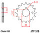 ketjuratas etu ( JTF 518 ) 15z