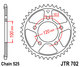 ketjuratas taka ( JTR 702 ) 40z