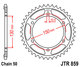 ketjuratas taka ( JTR 859 ) 43z