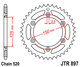 ketjuratas taka ( JTR 897 ) 38z