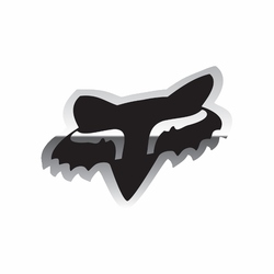 tarra - Fox Foxhead 4" - musta/kromi