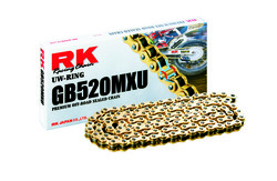 ketjut - RK GB520MXU UW-rengasketju Offroad + CL (Jousil.) - 120 lenkkiä