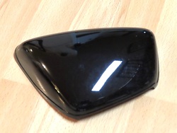 sivukoppa, vasen, musta - Yamaha "original" XV 750/1000/1100