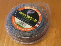 trimmerin siima, hopea - dual-twist Ø 3.00mm x 75m