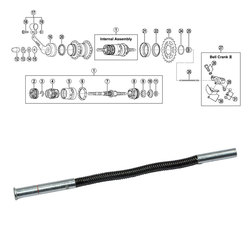 työntötanko 81.85mm - Shimano 3-v ( SG-3C-41 )