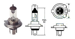polttimo - H4 12v 35/35w Hs1 Px43t