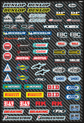 Factory Effex - Sticker kit "Street Micro Sponsor Kit"