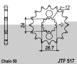 ketjuratas etu ( JT 517 ) 18z