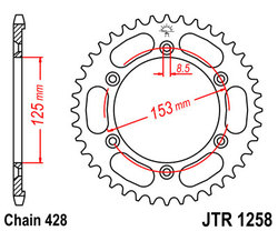ketjuratas taka ( JTR 1258 ) 54z