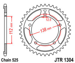 ketjuratas taka ( JTR 1304 ) 42z