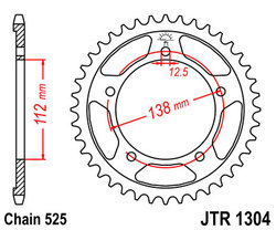 ketjuratas taka ( JTR 1304 ) 44z