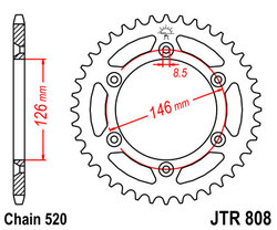 ketjuratas taka ( JTR 808 ) 46z