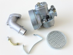 kaasutin + imukaula - 17mm "Bing" mallinen