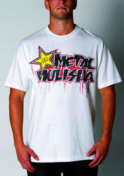 Metal Mulisha - Rockstar-Molten T-Shirt white