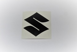 Suzuki "logo" - musta ( Suzuki S )