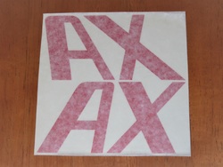 tankintarrat punaiset - Helkama AX