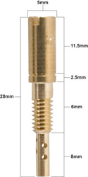 Mikuni Pilot N224.103 tyhjäkäyntisuutin - koko 37.5