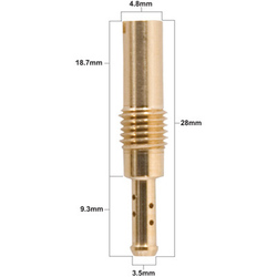 Keihin N424-21 tyhjäkäyntisuutin - koko 40