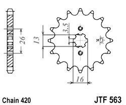 ketjuratas etu PV50 17h