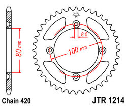 ketjuratas taka ( JTR 1214 ) 36z