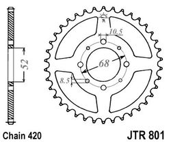 ketjuratas taka PV50, 32h