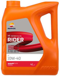 Repsol - Moto Rider 4T 10W40 ( 4 litraa ) mineraali