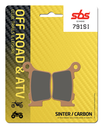 takajarrupalat - SBS sintered offroad 791SI - Gas Gas, Husqvarna, KTM