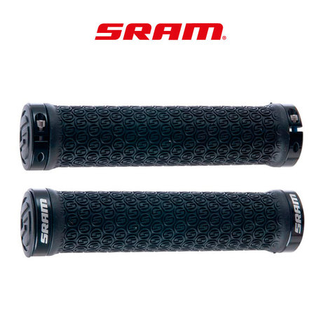 kädensijat - Lukkogrip SRAM musta - tuplalukko kädensijat - Lukkogrip SRAM musta - tuplalukko