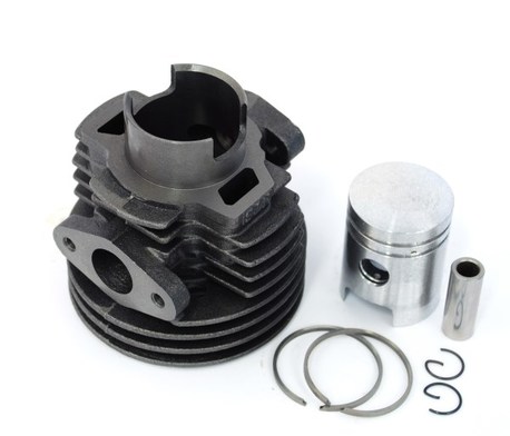sylinteri ( puch ) + mäntä ( 12mm tapilla ) - 50cc - Tunturi "pappa", Sport