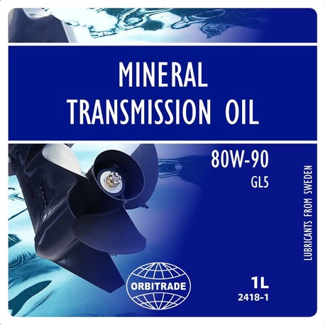 Orbitrade Gear oil - mineral 80W-90 1L