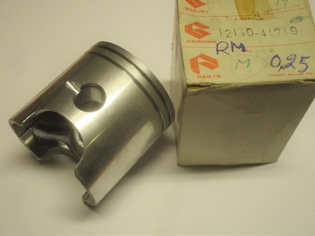 mäntä - Suzuki RM125 ´1975 ( +0.25mm ylikoko ) mäntä - Suzuki RM125 ´1975 ( +0.25mm ylikoko )