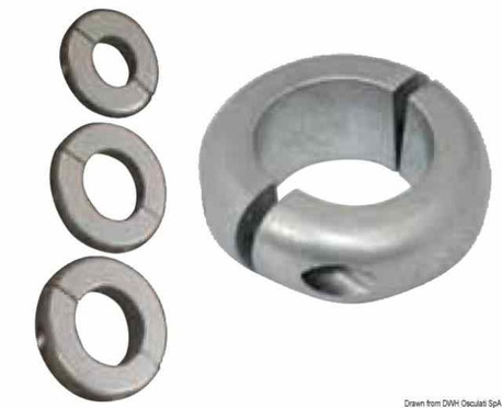 sinkkianodi akselille - Marine Pro - kapea 30mm sinkkianodi akselille - Marine Pro - kapea 30mm