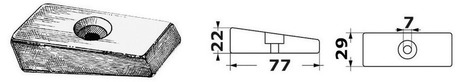 sinkkianodi - Honda ( 41109-ZW1-003 ) sinkkianodi - Honda ( 41109-ZW1-003 )