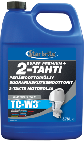 Star brite Super Premium 2-tahti TC-W3 ruiskukoneisiin ( 3,78 litraa ) Star brite Super Premium 2-tahti TC-W3 ruiskukoneisiin ( 3,78 litraa )