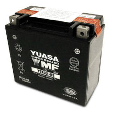 akku Yuasa YTX20L-BS - huoltovapaa akku Yuasa YTX20L-BS - huoltovapaa
